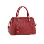 Bolsa Feminina Chenson Monograma Plissado