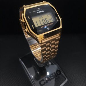 Relógio Feminino Casio Vintage Diamond A159WGED-1DF - Dourado