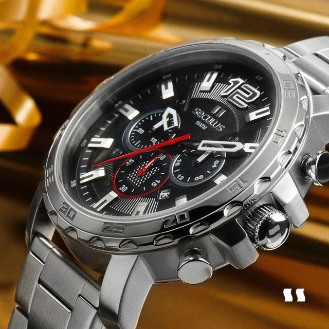 RELOGIO MASCULINO PRATA SECULUS 20985G0SVNA1