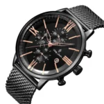 RELÓGIO PHILLIP LONDON DIAMOND BLACK 45MM PL80360613MPRN