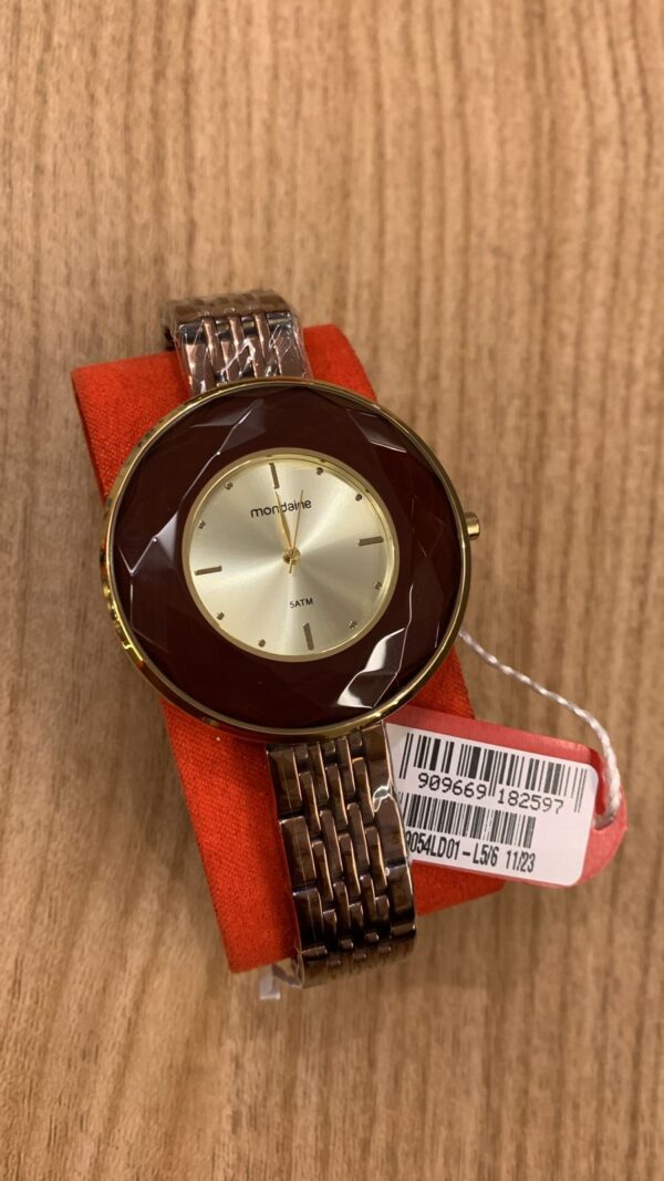 RELÓGIO PULSO MONDAINE FEMININO CÓDIGO R99054LD01