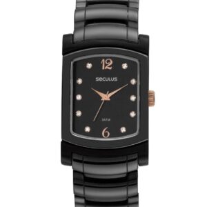 Relógio Feminino Cerâmica Preto  Referência: 77127L0SVNQ1