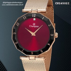 Relógio Champion Feminino Rose Elegance CN24502I