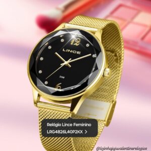Relógio Lince Feminino LRG4826L40P2KX