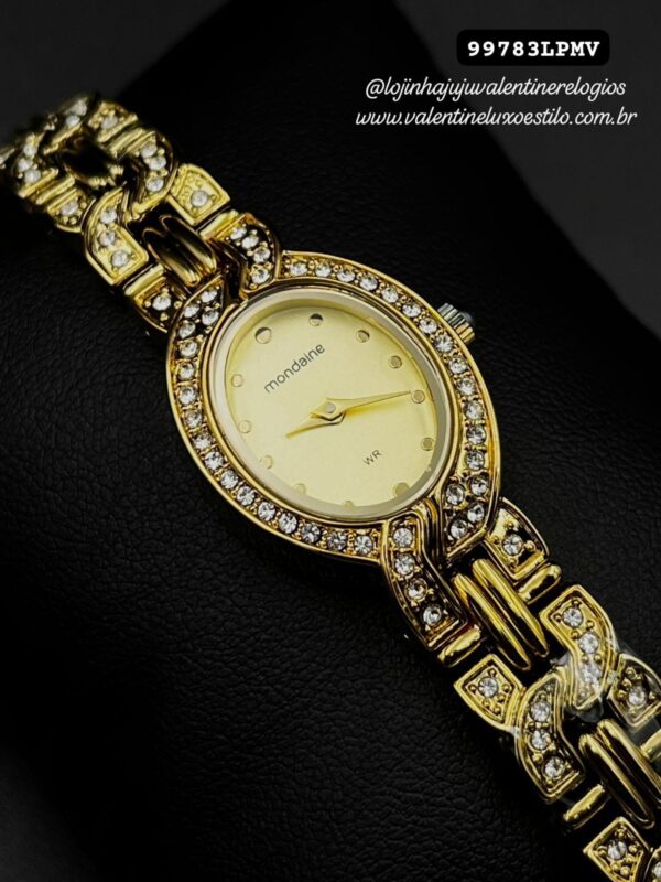 Relógio Feminino Mondaine Dourado 99783LPMVDM1
