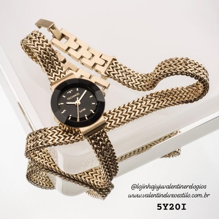 Relógio Technos Feminino Elegance Mini Dourado 5Y20IP/4P