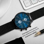 Relógio Masculino PHILLIP LONDON Lancelot Navy Black 44mm código PL80260613MAZN