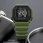 Skmei 1988 Relógio Esportivo Digital Display Led Militar Contagem Regressiva à Prova Dágua